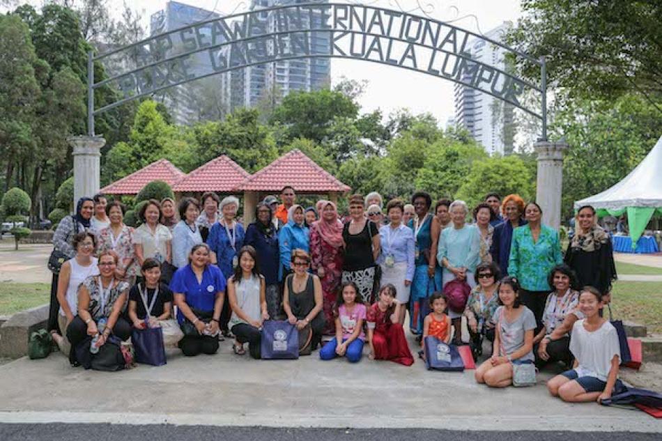 PPSEAWA's Peace Garden in Kuala Lumpur, Malaysia